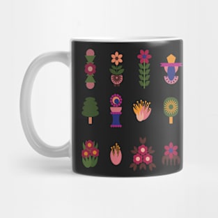 Folk Art Motifs Mug